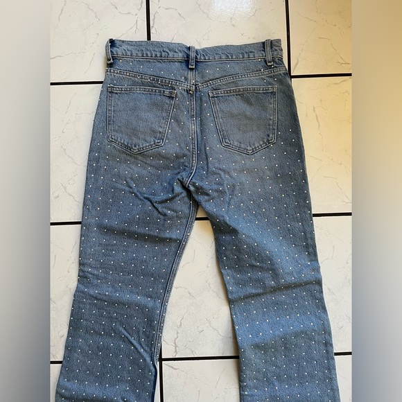Zara sparkly rhinestone jeans - Picture 6 of 8